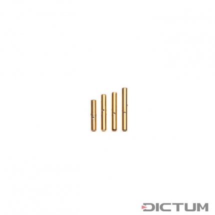 Chinrest Barrel Hill, Gold Plated, Violin 4/4, 3/4, Barrel 28 mm