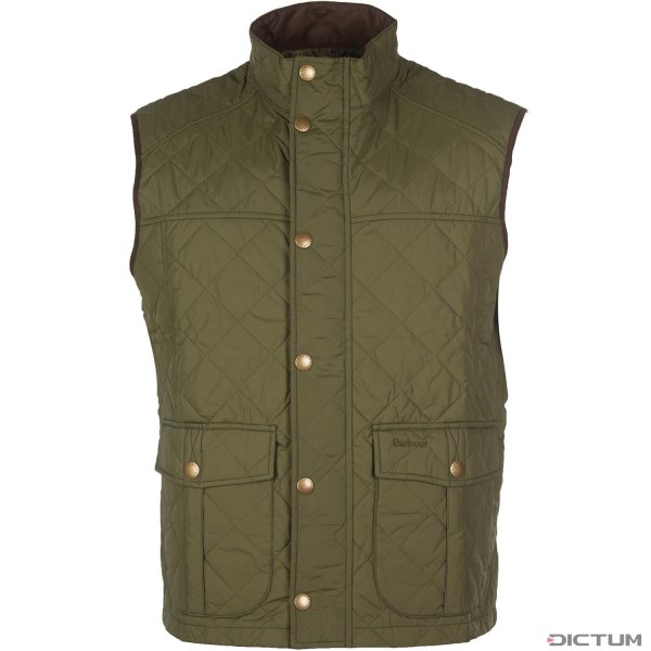 Barbour »Explorer« Men's Quilted Vest, Olive, Size XL
