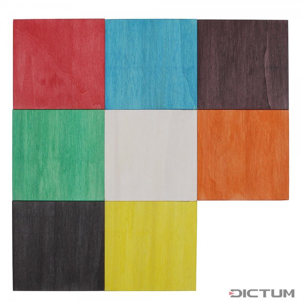 DICTUM Spirit Stains, Standard Colours, 8-Piece Set