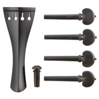 c:dix Classic Satz, c:dix Classic Satz, Ebenholz, schwarze Garnitur, 6-teilig, Violin 4/4, schwach