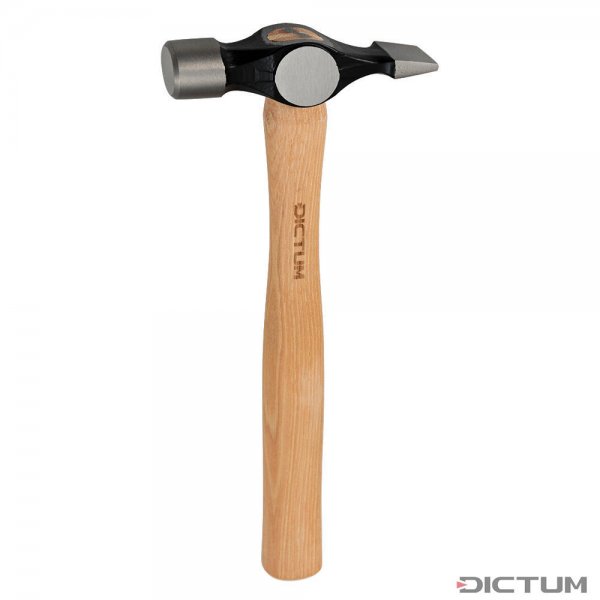 DICTUM英式细木工锤，锤头重量340克。