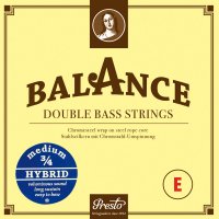Presto Balance Hybrid Saiten, Bass 3/4, Satz