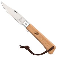 Cuchillo plegable MAIN »Workers Line«, hoja Clip Point, madera de haya