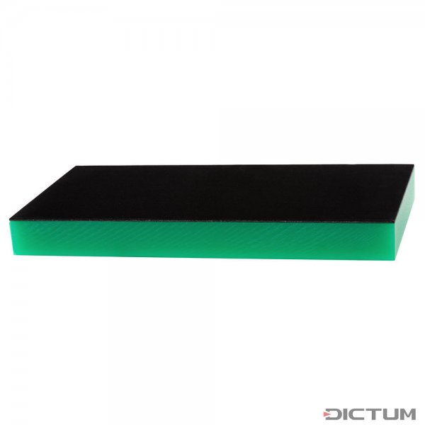 Jende Nanocloth Acrylic Strop Block, 0.25 Micron, Green
