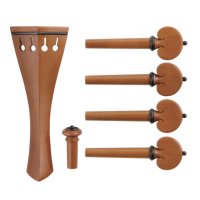 c:dix Selection Set, c:dix Selection Set, Boxwood, Black Trim, 6-Piece Set, Violin 4/4, Thin