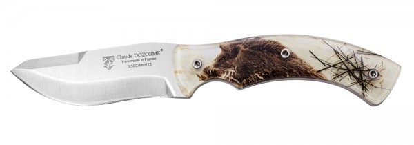 Cuchillo de caza Claude Dozorme, jabalí