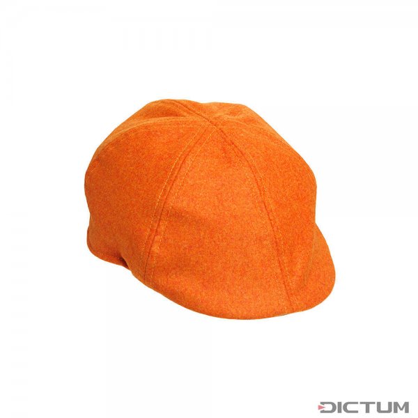 Kšiltovka Laksen Tweed Cap, Blaze Orange, velikost 61