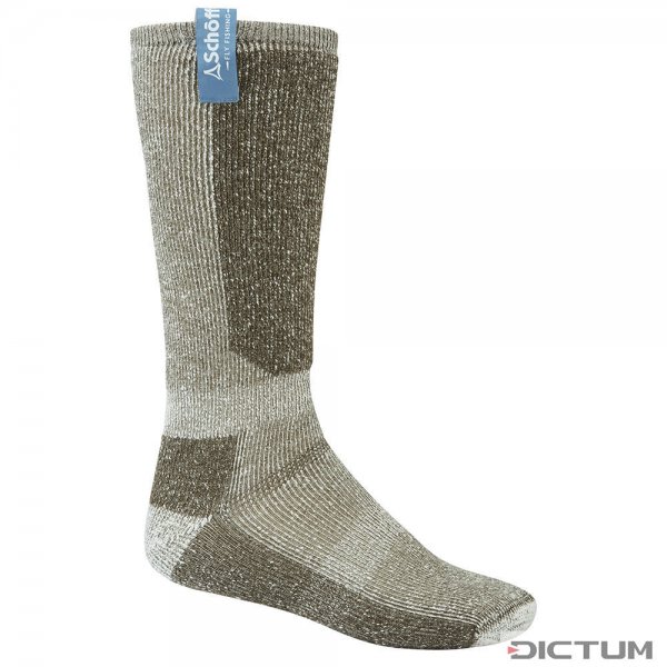 Schöffel Technical Fly Fishing Socks, Loden, One Size (43-46