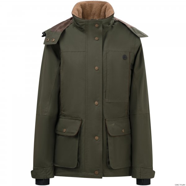 Laksen »Hurricane« Ladies Hunting Jacket, Olive, Size 34