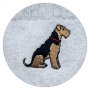hellgrau (Motiv: Welsh Terrier)