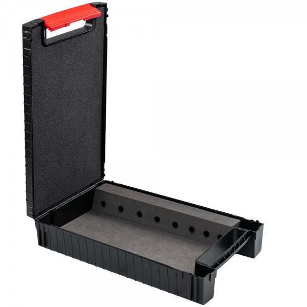 Transport and Storage Case for Router Bits, 8-slot, Landscape Format