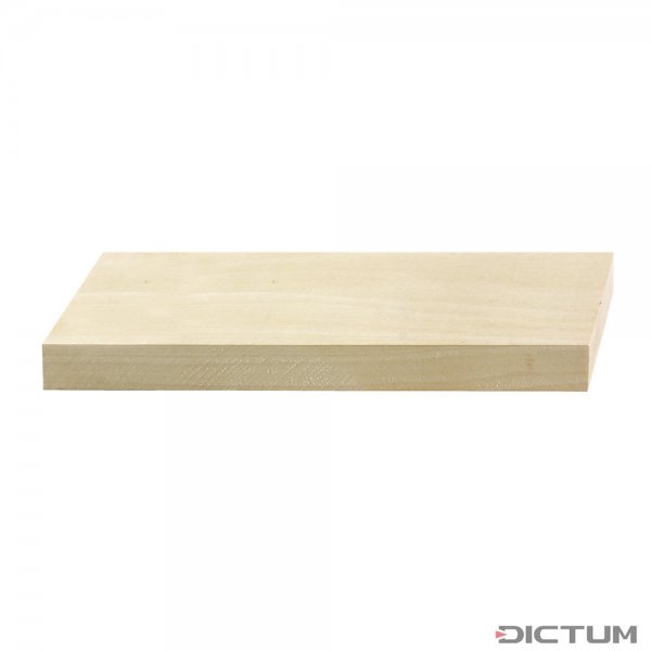 Tabla de madera de tilo, 1.ª calidad, 250 x 100 x 25 mm
