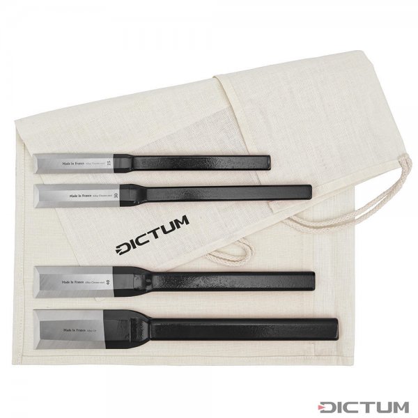 All-metal Chisels, 4-Piece Set