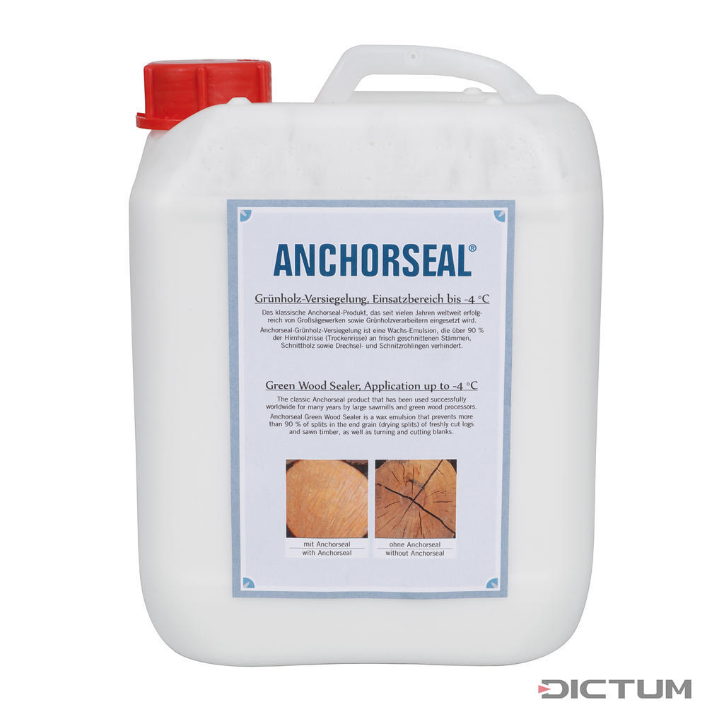 Anchorseal Green Wood Sealer, Application up to 4 °C, 5 l Waxes Dictum