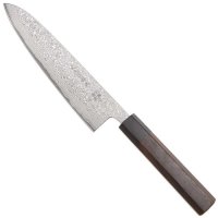 Suimon Hocho madera de sándalo, Gyuto, cuchillo para pescado y carne