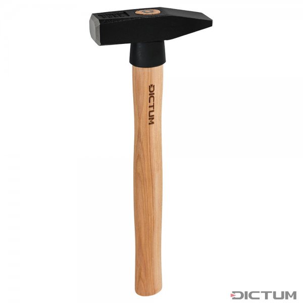 DICTUM Schlosserhammer mit Stielschutz, Kopfgewicht 300 g