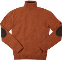Męski sweter z golfem Męski sweter z golfem Geelong „Luke”, pomarańczowy, XL