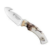 Couteau Skinner Claude Dozorme, motif de cerf