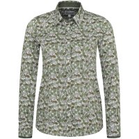 Hartwell Damen Bluse Hartwell Damen Bluse Layla, grün, Perlhühner, Größe 36