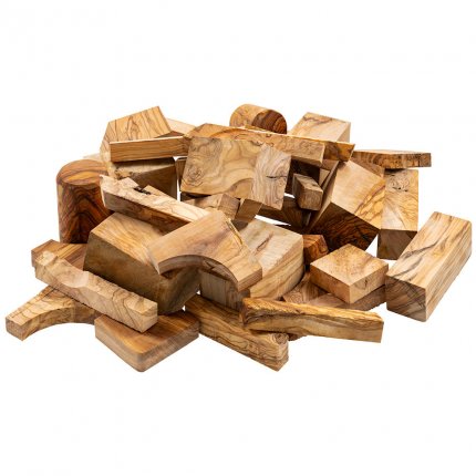 Bois d'olivier, chutes, 4,5 kg