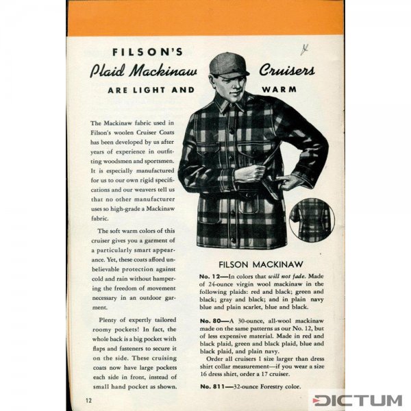 Filson Mackinaw M Dictum