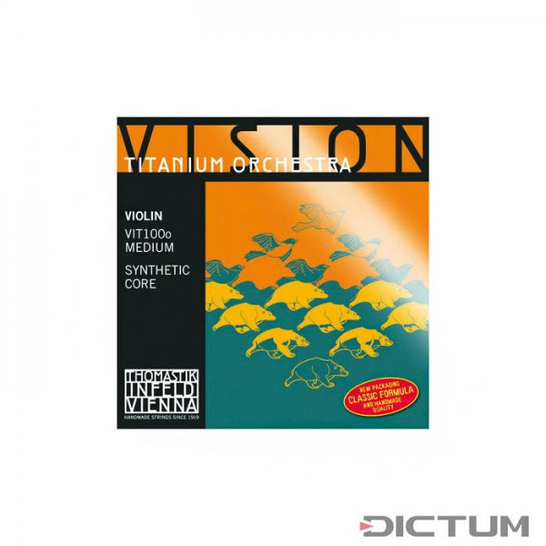 Thomastik Vision Titanium Orchestra Strings, Violin 4/4, Set