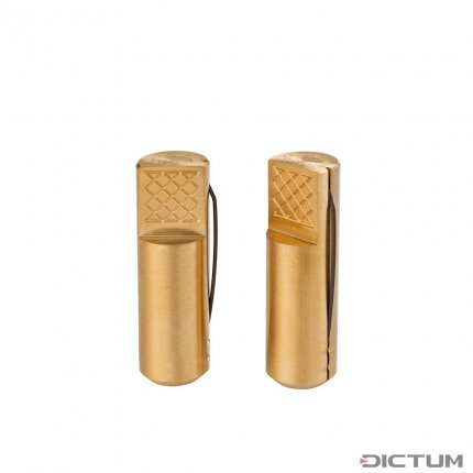 Veritas Brass Bench Dogs, 1 Pair, Ø 19 mm, Länge 60 mm