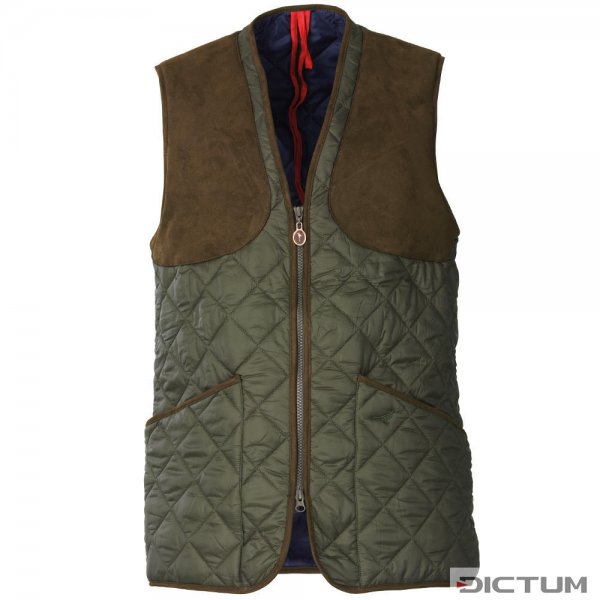 Laksen Men’s Quilted Vest »Ludlow«, Olive, Size XL