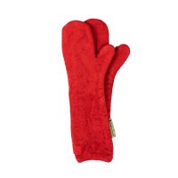 Dog Drying Mitts, Brick Dog Drying Mitts, Brick Red
