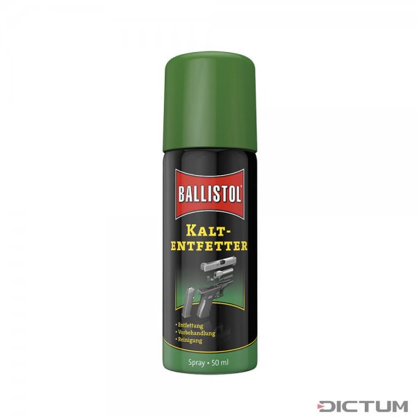 Desengrasante en frío Ballistol, spray, 50 ml