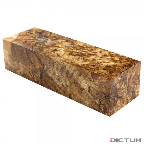 枫木木桩，稳定，块状，140 x 43 x 33毫米。