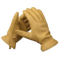Feiner Gartenhandschuh Feiner Gartenhandschuh aus Elchleder, gefüttert, Größe 8