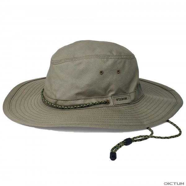 Filson Twin Falls Travel Hat, Otter Green, taille S