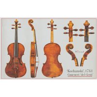 Poster, Violin, Giuseppe Guarneri del Gesù, »Kochanski« 1741