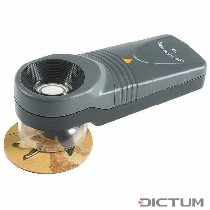 Illuminated Magnifying Glass, 15x Magnification