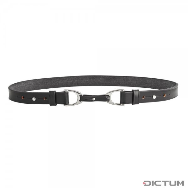 Bridle Leather Belt »Chukka«, Black, 95 cm