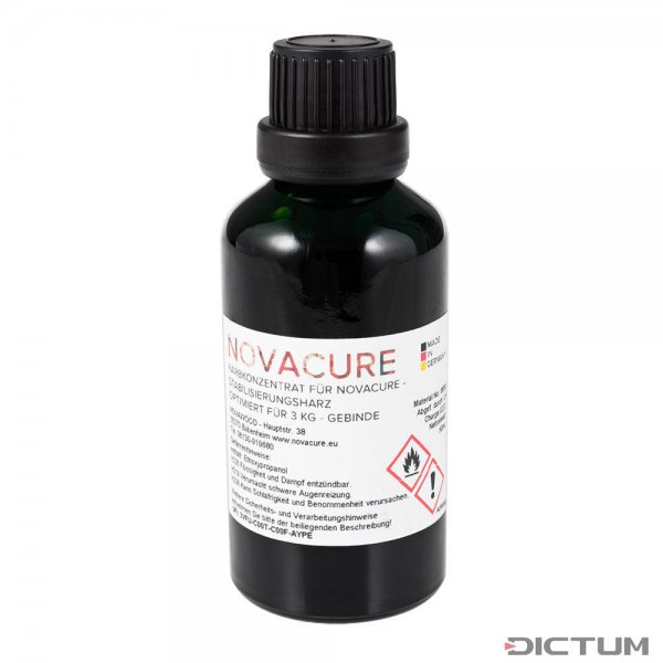 Concentrado de color Novacure, negro, 100 ml