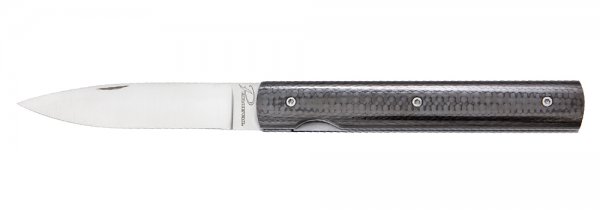 Le Francais Folding Knife, Carbon Fibre