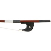 Brazilwood Bow, Nickel Silver Mounted, Octagonal Stick, Bass 3/4 G
