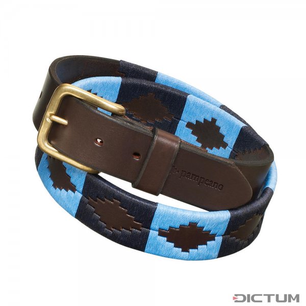 Cinturón de Polo »Azules«, largo 105 cm