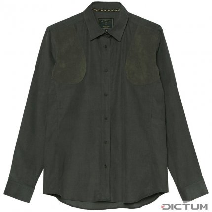 Purdey Damencordhemd, khaki, Größe 32
