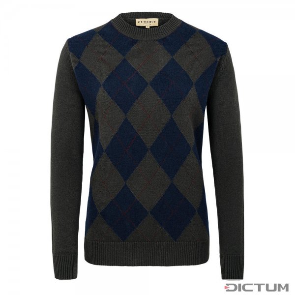 Purdey sweter damski, Argyle, rozmiar 38