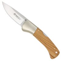 Maserin Folding Knife Olive Wood
