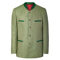 Men's Jacket, Men's Jacket, Hunter's Linen, Green, Size 54