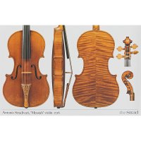 Poster, Violin, Antonio Stradivari, »Messiah« 1716