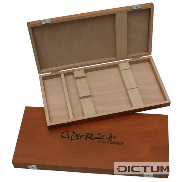 Wooden Case, for 2 Knives and 1 Sharpening Stone