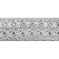 Damasteel DS93X Gysinge Damasteel DS93X Gysinge Damascus Steel, 26 x 3.2 x 180 mm