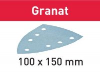 Festool Schleifblatt STF DELTA/7 P80 GR/50 Granat, 50 Stück
