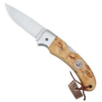 Klappmesser Maserbirke Klappmesser Maserbirke Natur, Groß