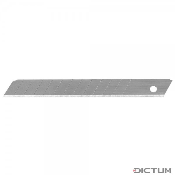 Ersatzklingen für Cuttermesser 9 mm, 10 Stück